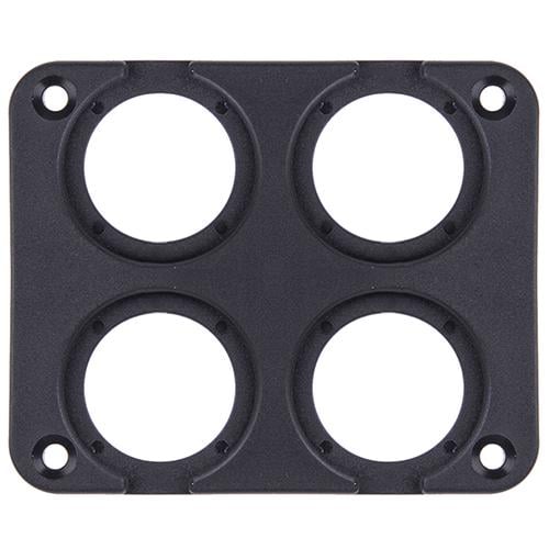 Планка под прикуриватель на четыре устройства два ряда (10236 4х2ряда)