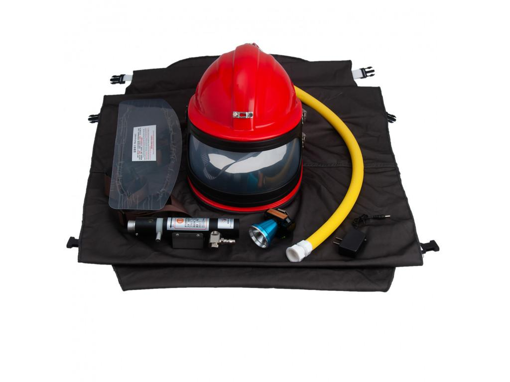 Шлем для пескоструйной обработки HY-02A/HY-02B с термостатом и фильтром система охлаждения Красный (11801js)