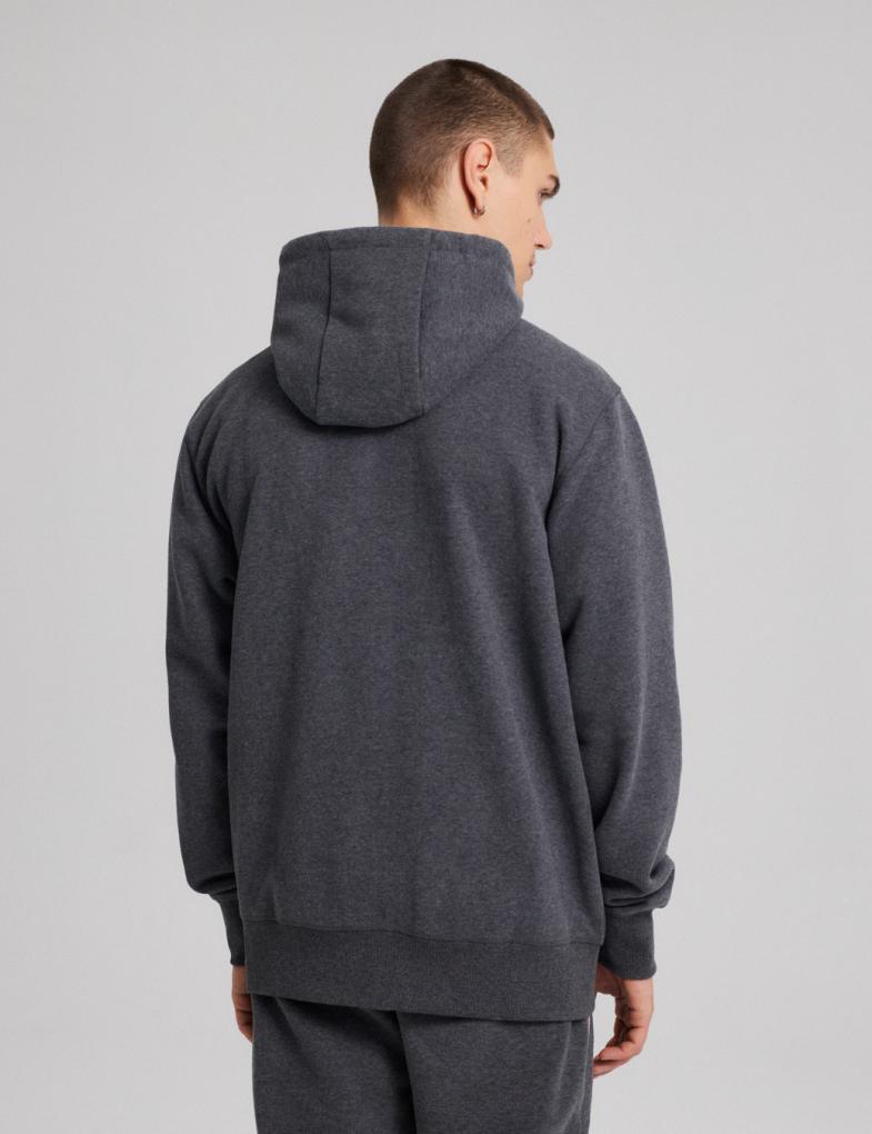 Толстовка чоловіча Diverse EVB HOODY 241 S Графітовий меланж (5902598948298) - фото 2