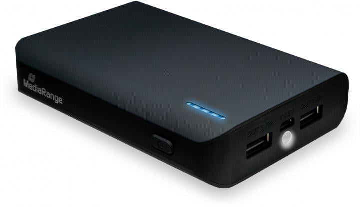 Повербанк MediaRange MR752 8800 mAh Black (9291659)