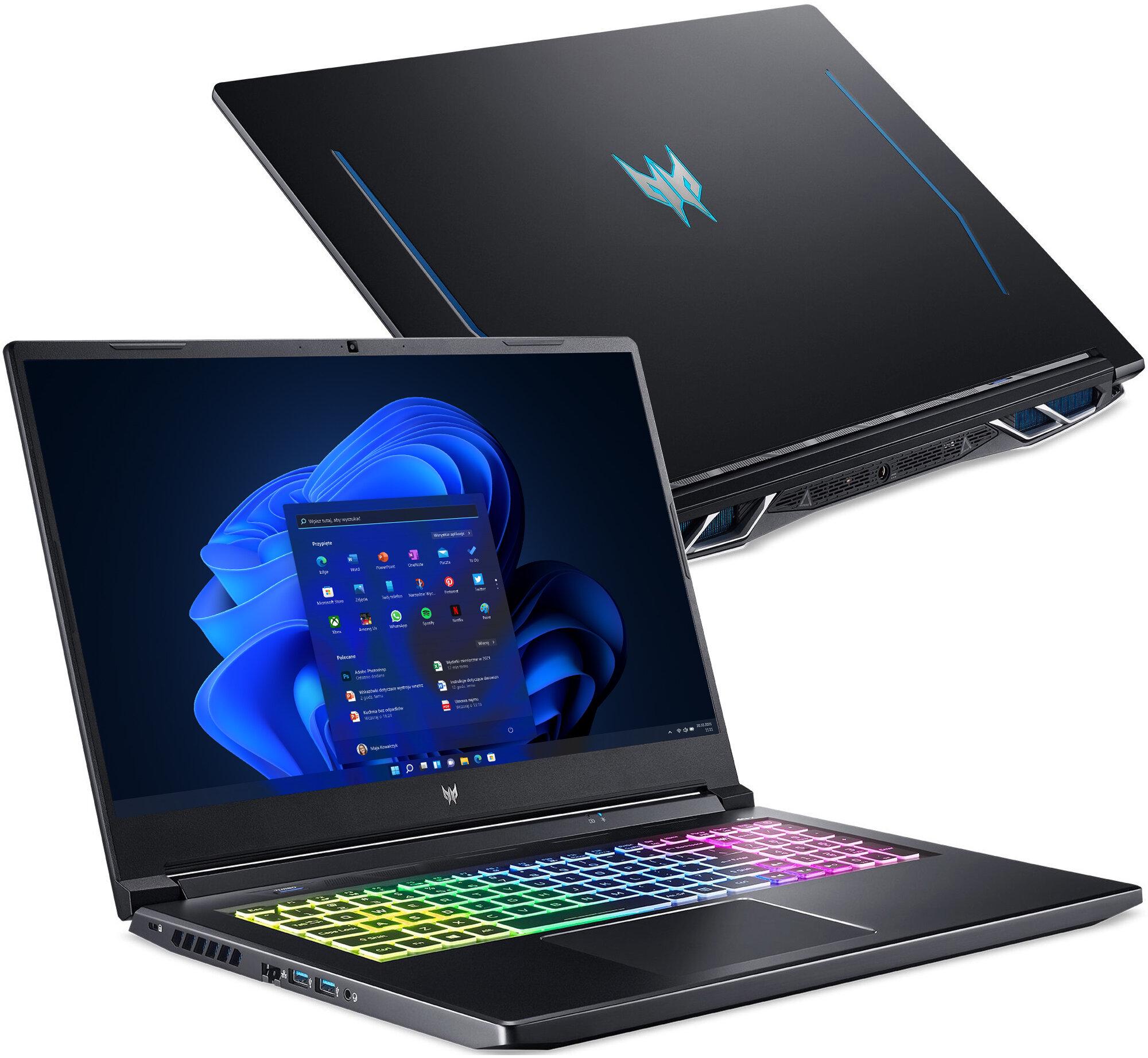 Ноутбук Acer Predator Helios 300 PH317-55 17,3" IPS 165Hz i7-11800H 32 Gb RAM 2TB SSD GeForce RTX3070 Windows 10 Home (NHQB7EP009) - фото 8