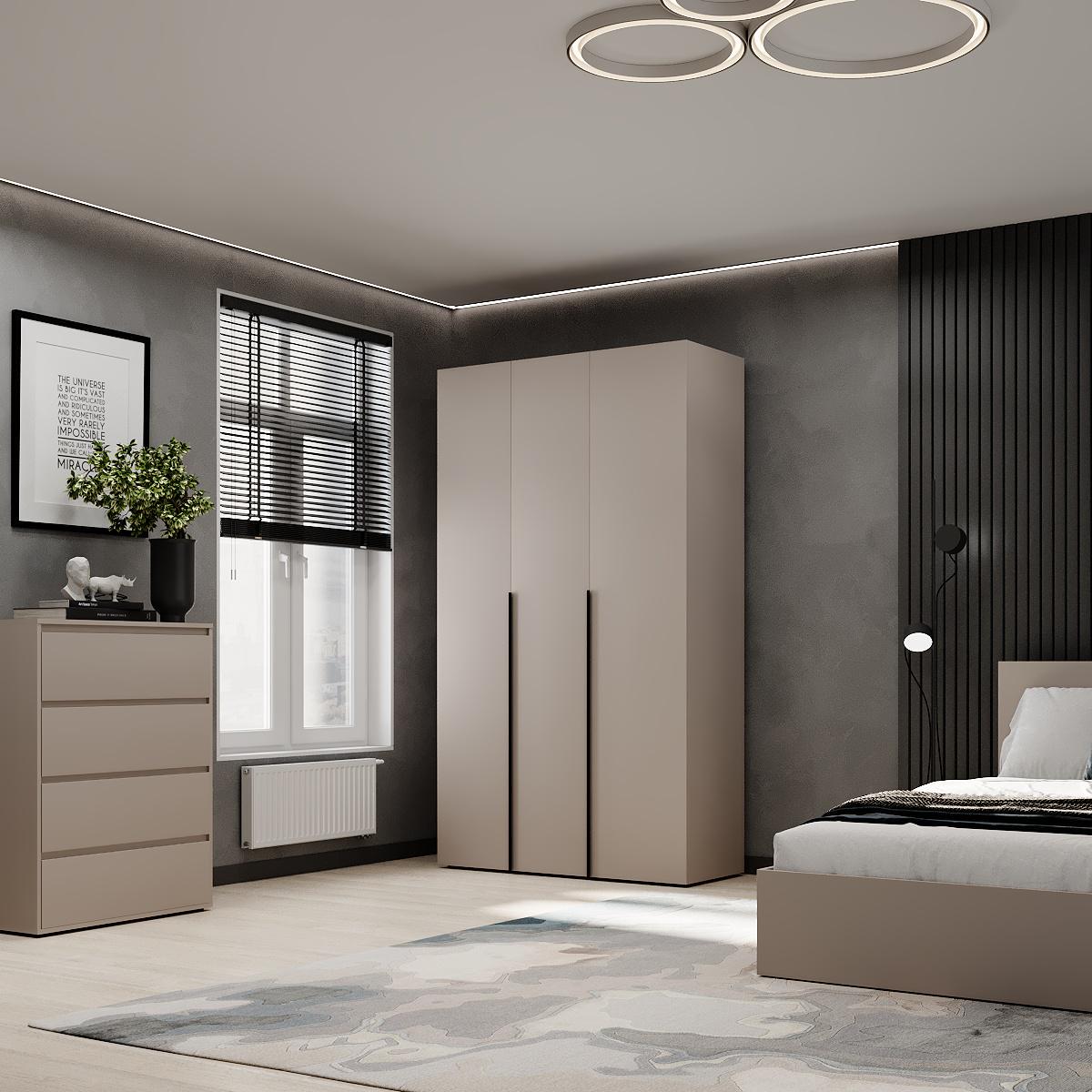 Шкаф распашной комбинированный ART IN HEAD №12 Light 1200x500x2200 мм Кашемир (GALTK01214000000) - фото 3 Шкаф распашной комбинированный ART IN HEAD №12 Light 1200x500x2200 мм Кашемир (GALTK01214000000) - фото 3