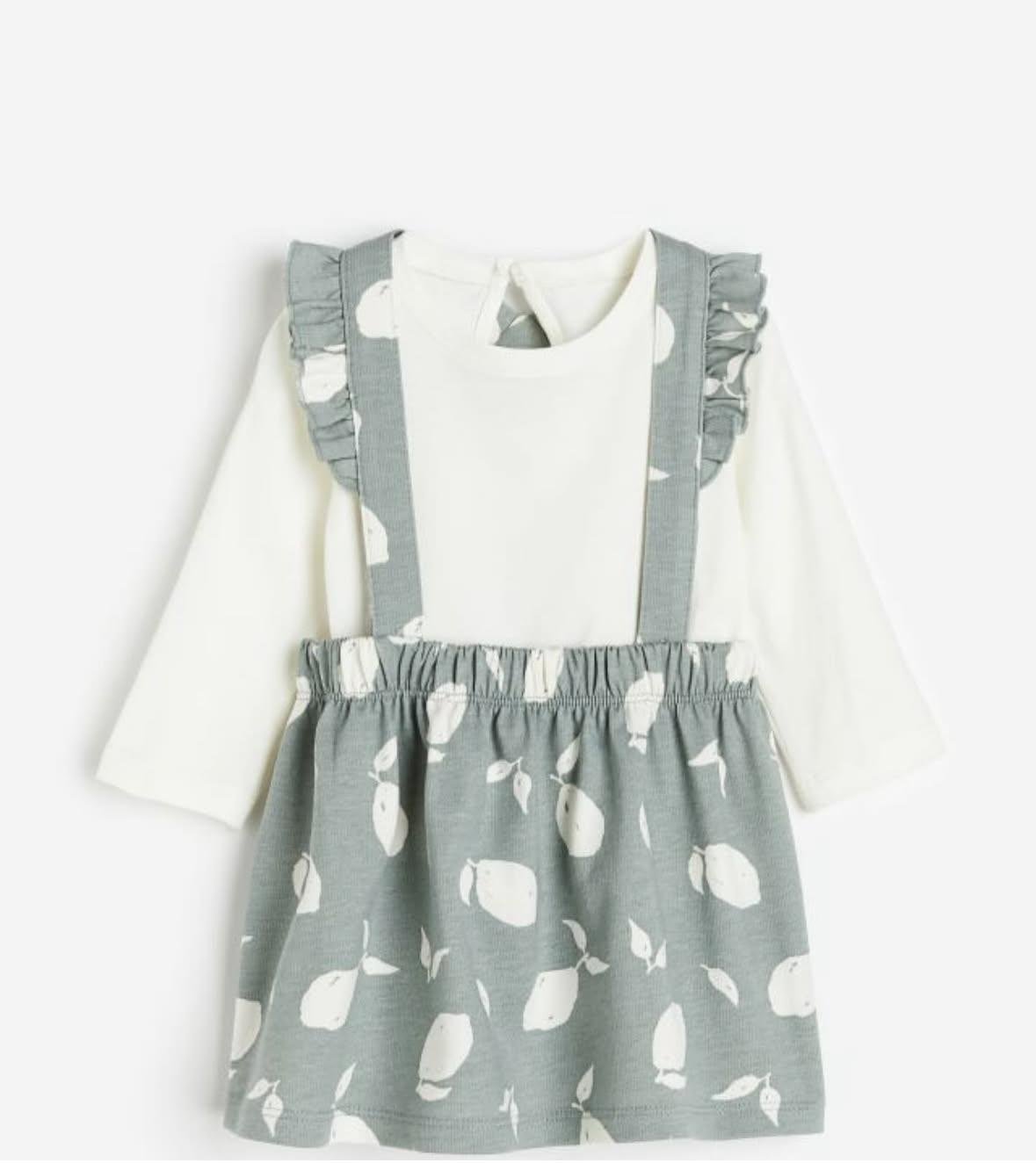 Сукня для дівчинки H&M 86 см Зелений (420615)