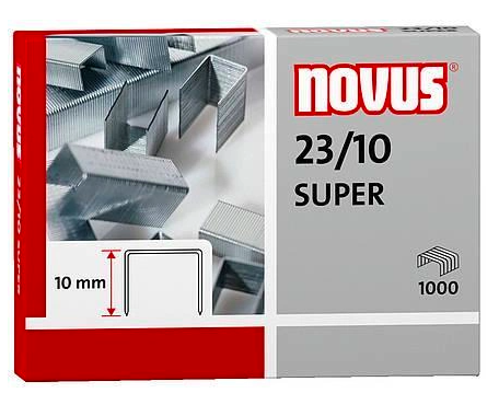 Скобы для степлера NOVUS №23/10 SUPER (042-0531)