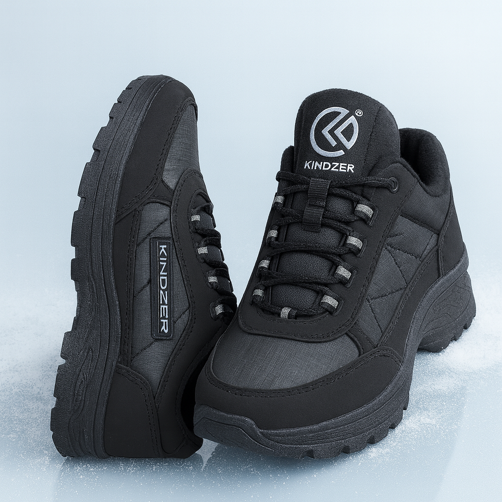 Кроссовки мужские зимние Kindzer К-88 на флисовой подкладке р. 44 Черный (8844) - фото 2 Кроссовки мужские зимние Kindzer К-88 на флисовой подкладке р. 44 Черный (8844) - фото 2