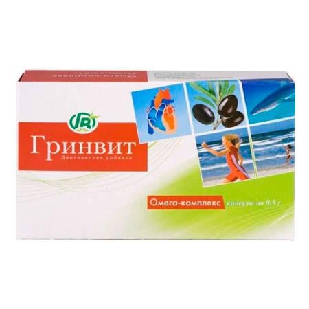 Капсулы Гринвит Омега-комплекс 84 шт.