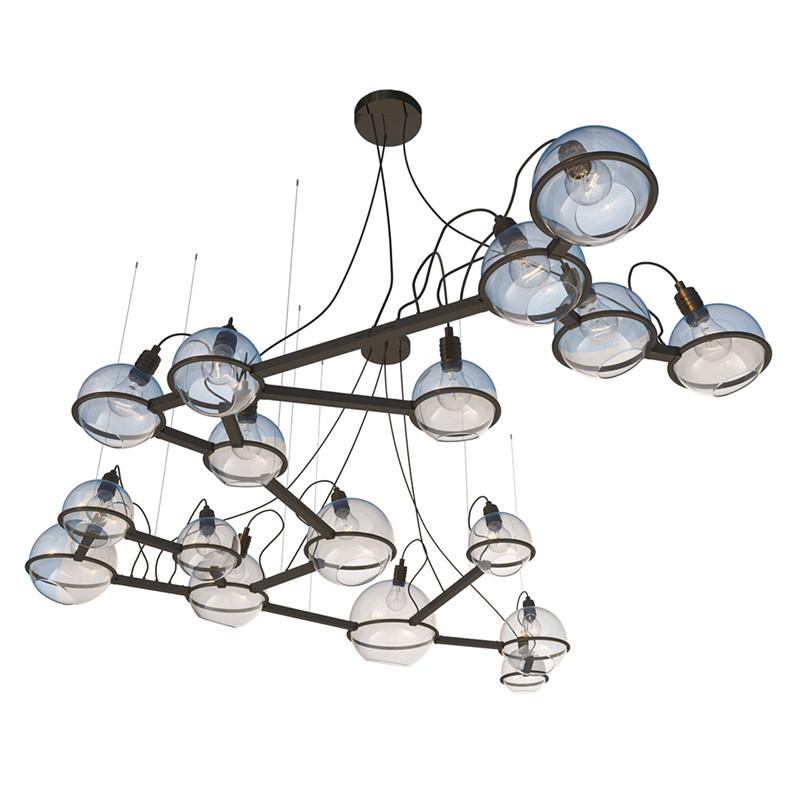 Люстра Pikart Lights Aquarius Созвездие Водолея 20891 Черный (1692307780)