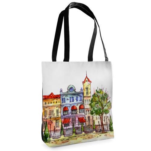 Сумка тканевая Presentville Tenderness City (ST 21MM002 BL)