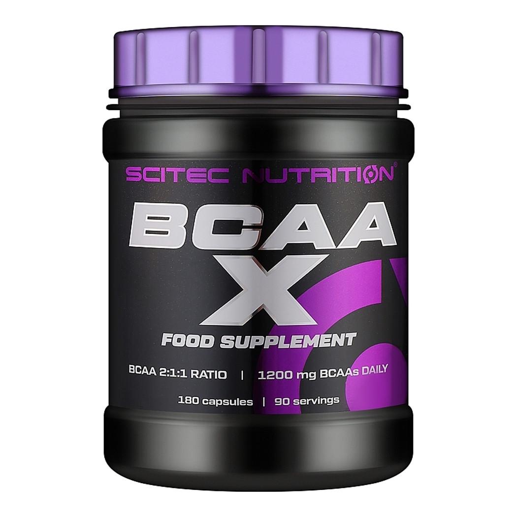 Амінокислоти Scitec Nutrition BCAA X 180 капс. (23151-01)