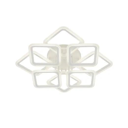 LED-люстра потолочная акриловая Valeso 5105-4+4 176W Белый (28687759)