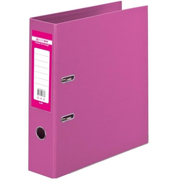 Регистратор Buromax Elite двусторонний А4 70 мм полипропилен Розовый (BM.3001-10c) Регистратор Buromax Elite двусторонний А4 70 мм полипропилен Розовый (BM.3001-10c)