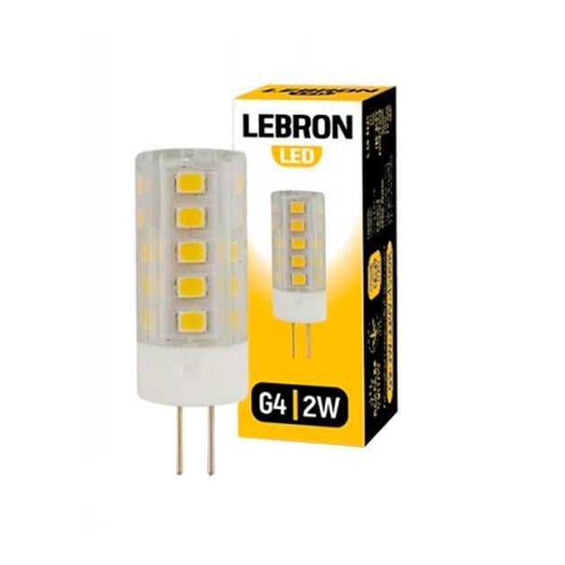 LED-лампа Lebron L-G4 3W G4 4500K 280 Lm 360° (28689067)