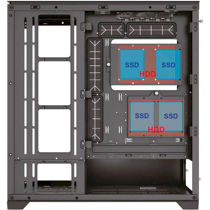 Корпус для компьютера Xilence XILENT GLEAM ARGB Black (XG171_X818.ARGB) - фото 5