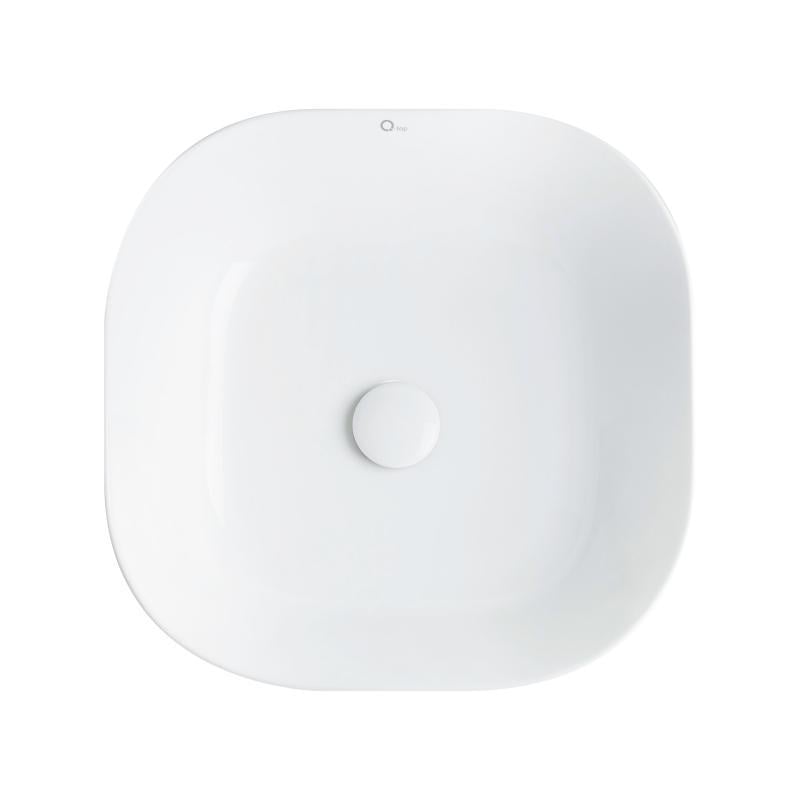 Раковина підвісна моноблок Qtap Kolibri QT1011K396W White