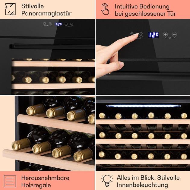 Винний холодильник вбудований KLARSTEIN Vinsider 30 Uno (10041357) - фото 7