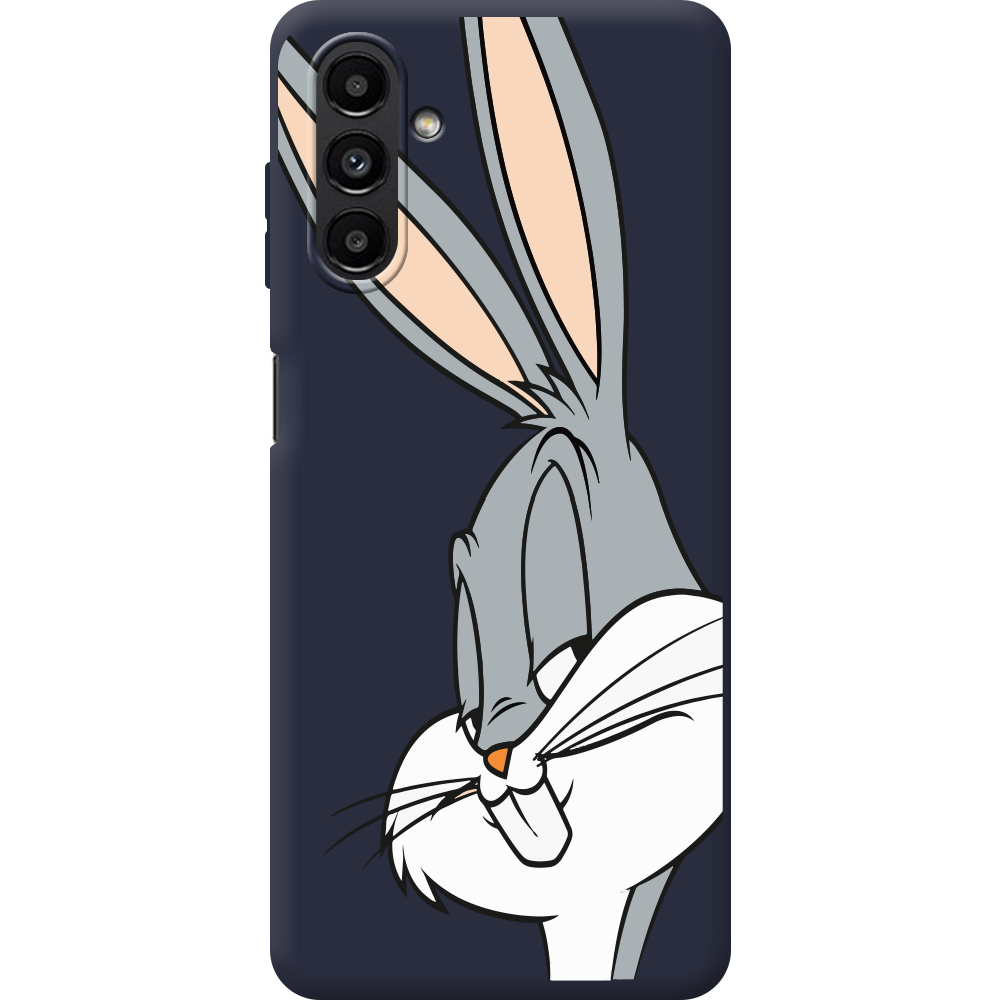 Чехол BoxFace Samsung Galaxy A13 (A136) Lucky Rabbit Синий силикон (44113-bk81-44167)