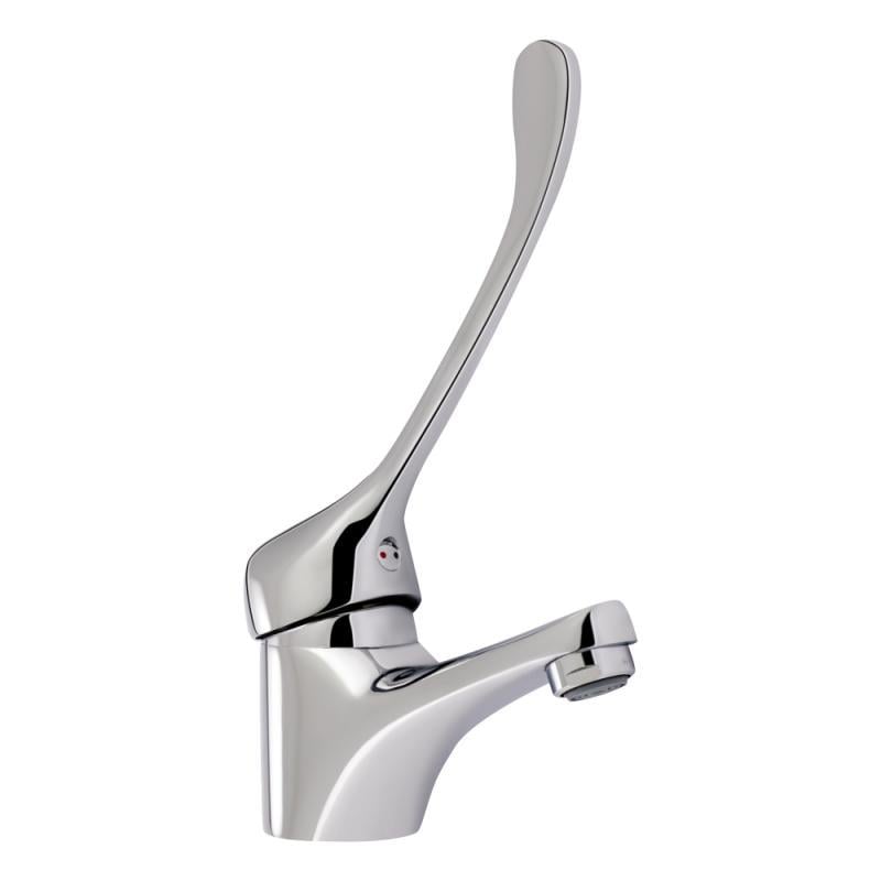 Смеситель для умывальника Q-tap Lék 1541107C с длинной ручкой