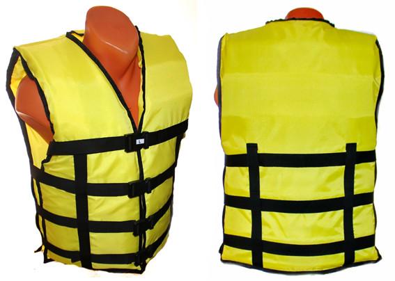 Жилет страховочный LIFEVEST Желтый 110-130 кг (zhel5) - фото 2