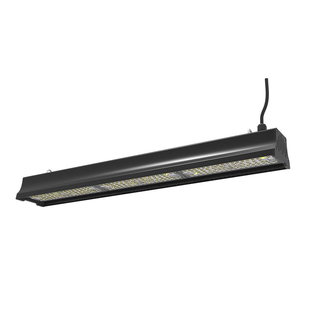 Світильник світлодіодний для високої стелі Horoz Electric PYRAMID-150 150 W 6400К Чорний