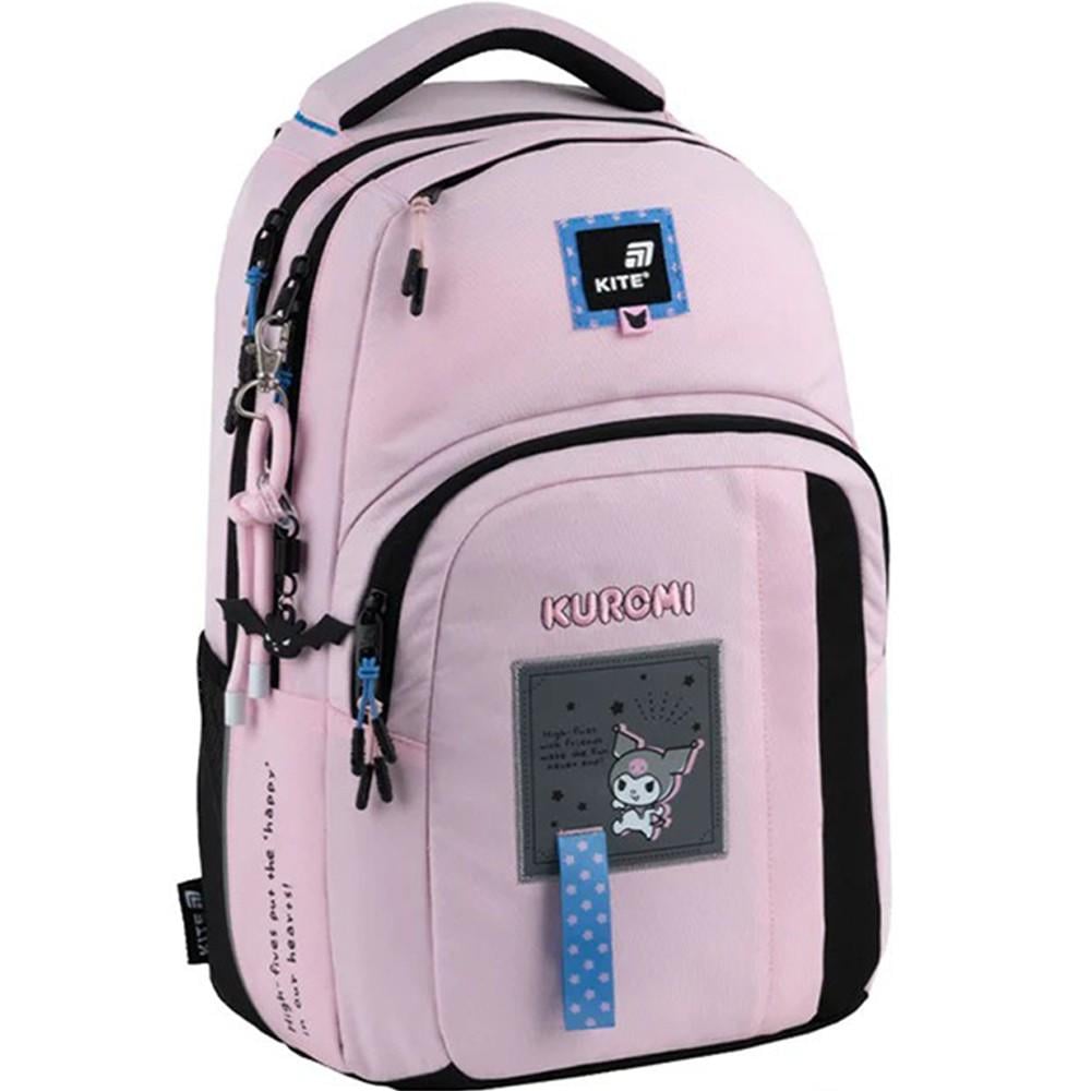 Шкільний рюкзак KITE Education teens Kuromi 17 л (HK25-2578M) - фото 1 Шкільний рюкзак KITE Education teens Kuromi 17 л (HK25-2578M) - фото 1