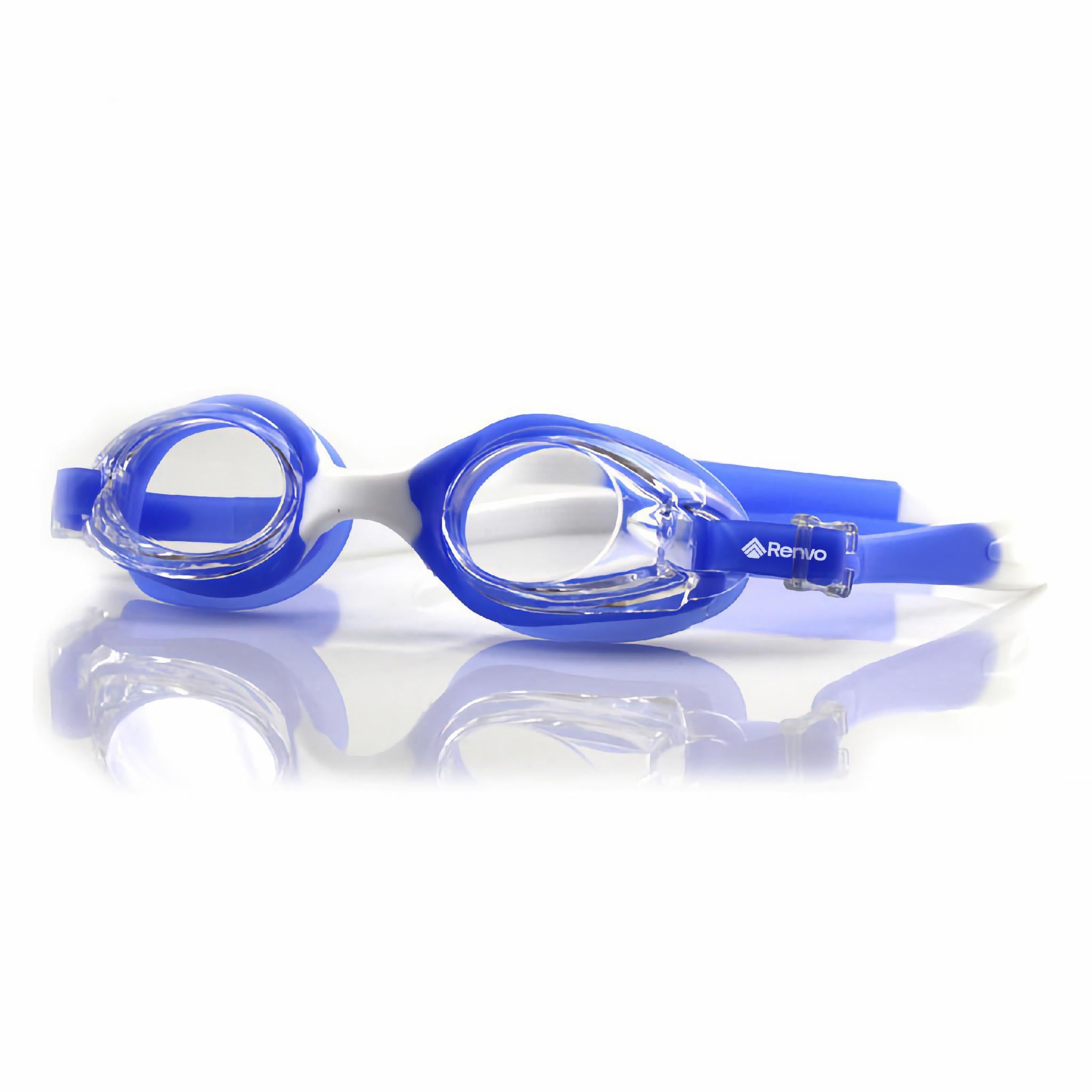 Очки для плавания детские Renvo Apure Anti-fog JR OSFM Синий (1SG100-0403)