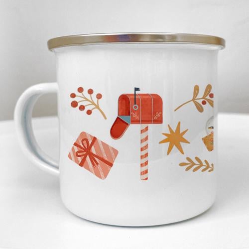 Кружка металлическая Camper Вам письмо 250 мл (KRM_23NG014) Кружка металлическая Camper Вам письмо 250 мл (KRM_23NG014)