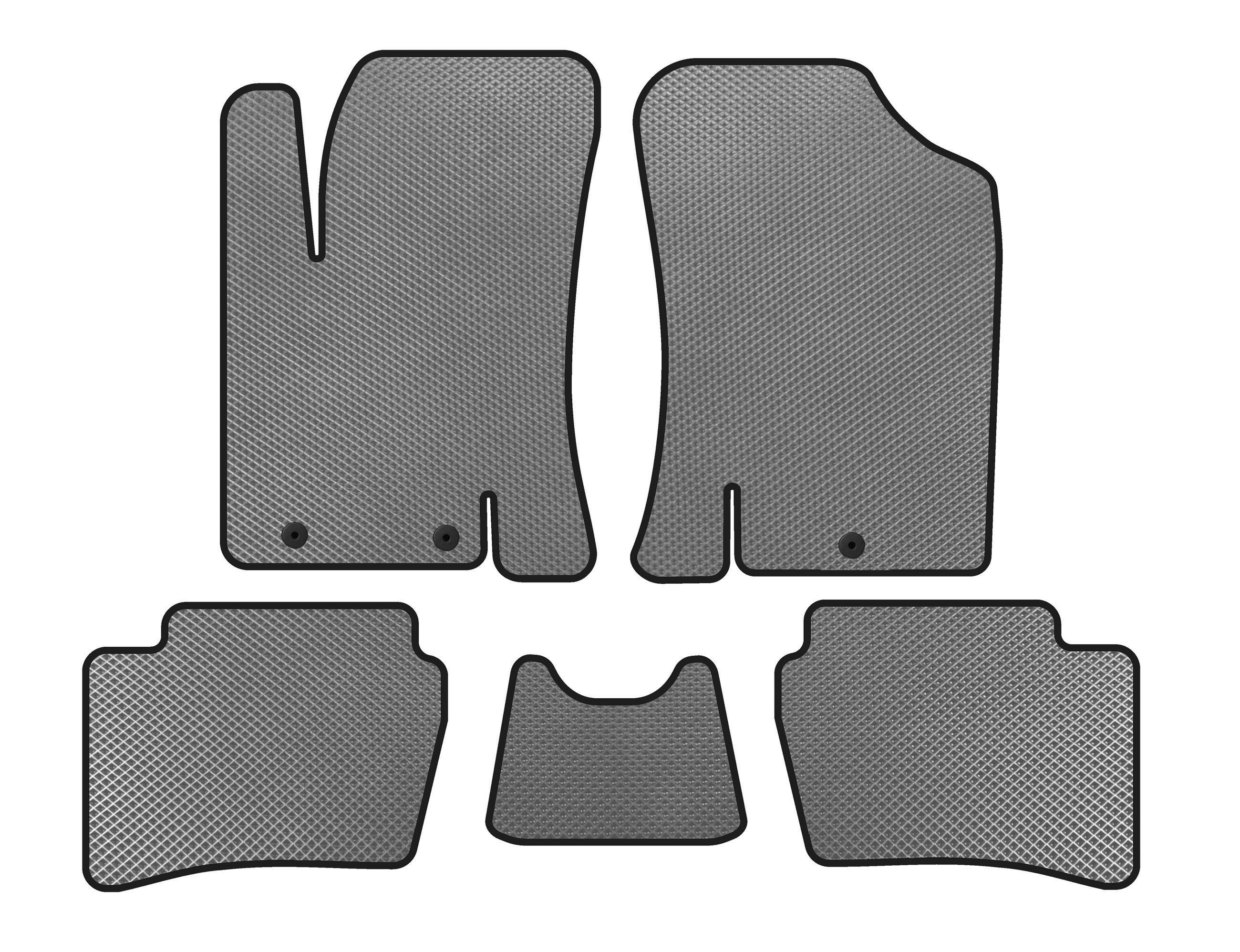 Коврики Digital Designs HB EVA для Hyundai I-20 2008-2012 гг. этилвинилацетат Серый (143121)