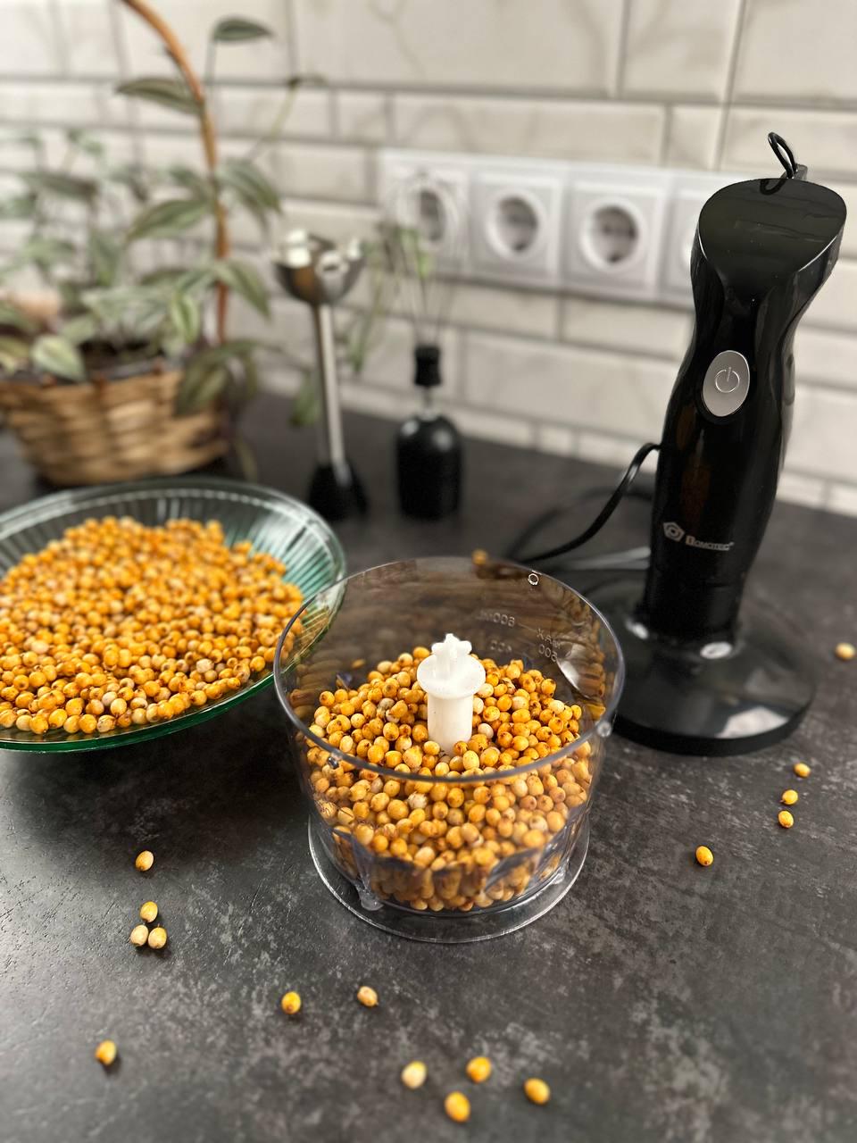 Блендер Domotec занурювальний 3в1 з чашею міксером Чорний 500 Вт (MS-5103) - фото 4 Блендер Domotec занурювальний 3в1 з чашею міксером Чорний 500 Вт (MS-5103) - фото 4