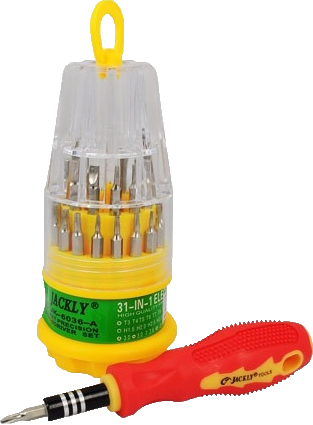 Викрутка-набір бочка 16 од. (51357)