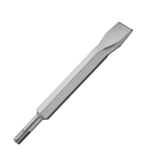 Зубило по каменю Intertool SDS Plus 25 мм 400x17 мм з побідитовою напайкою (SD-0451)