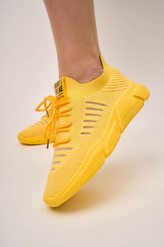 Кроссовки женские Loris Bottega р. 38 Желтый (168995) - фото 5 Кроссовки женские Loris Bottega р. 38 Желтый (168995) - фото 5