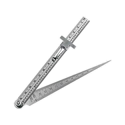 Щуп для вимірювання зазорів конічний 1-15 мм з лінійкою 150 мм нержавіюча сталь (811243) Щуп для вимірювання зазорів конічний 1-15 мм з лінійкою 150 мм нержавіюча сталь (811243)