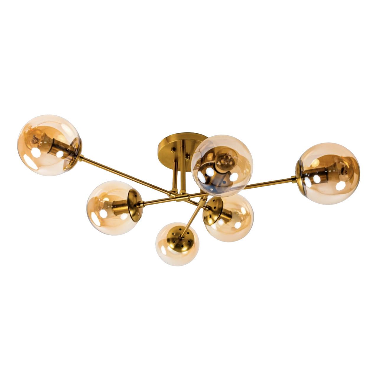 Люстра стелева Sirius Л 7923/6 Бронзовий