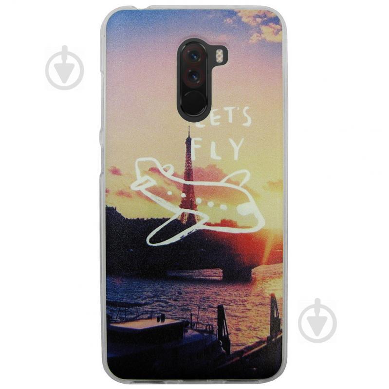 Чехол с рисунком Printed Silicone для Xiaomi Pocophone F1 Париж (arbc3091)