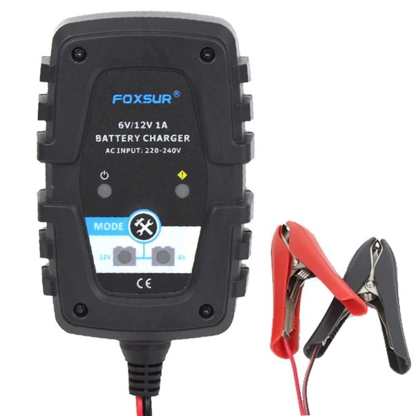 Автоматическое зарядное устройство Voltronic для аккумуляторов 6V/12V (02275)