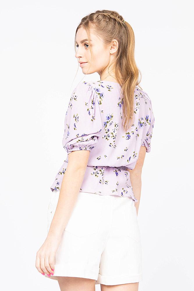 Блуза жіноча ЦБ-00174739 Бузковий р. 46 (SKT000584707) - фото 4 Блуза жіноча ЦБ-00174739 Бузковий р. 46 (SKT000584707) - фото 4