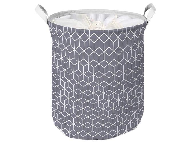 Корзина Idea Home LY-04 Prism 40х50 см (MLM-LY-04-KRUH.-TKAN.-Z-KR-PRISM)