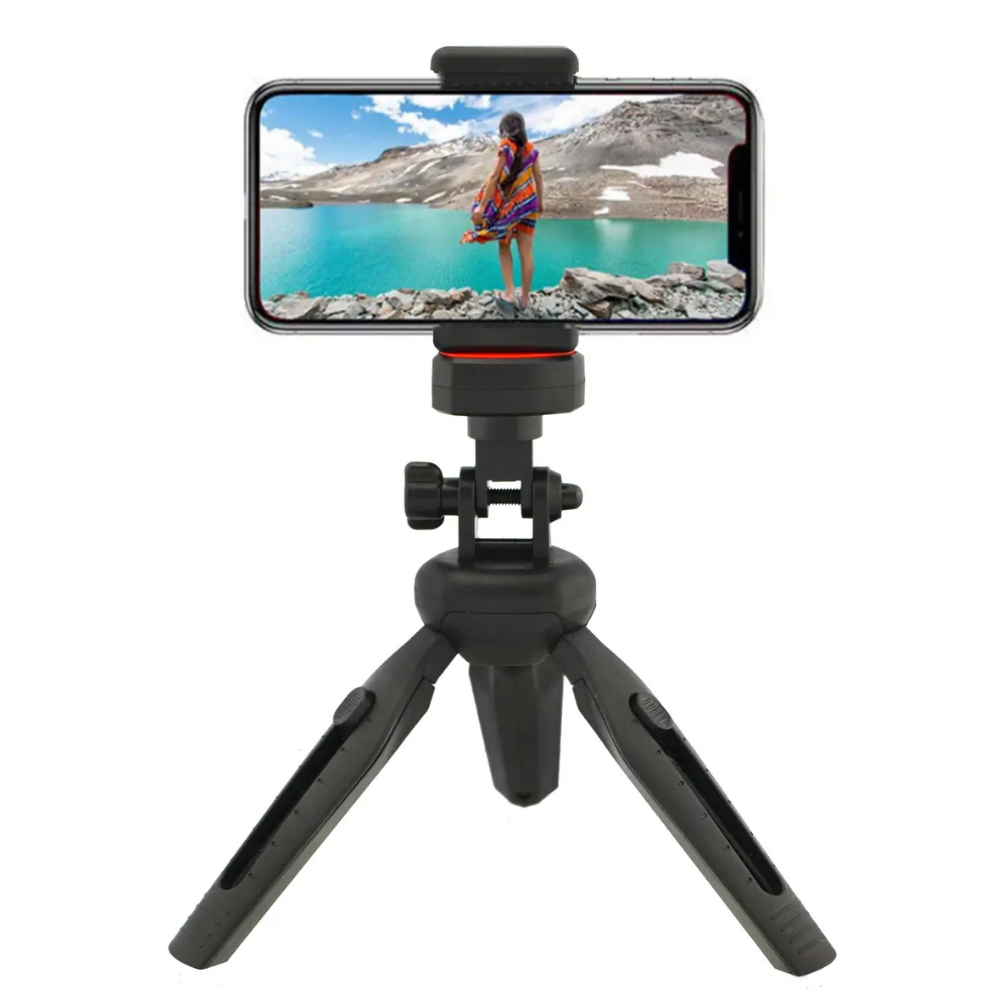 Штатив-трипод для телефона/камеры мини настольный Черный (Tripod-34) - фото 5