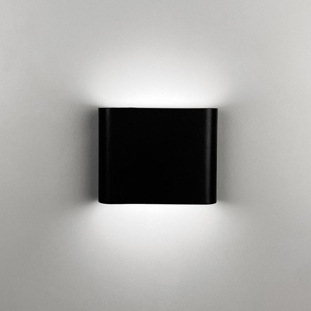 Светильник стеновой с двухсторонним светом 11х9х3 см Черный (W051/2 BK) - фото 2 Светильник стеновой с двухсторонним светом 11х9х3 см Черный (W051/2 BK) - фото 2