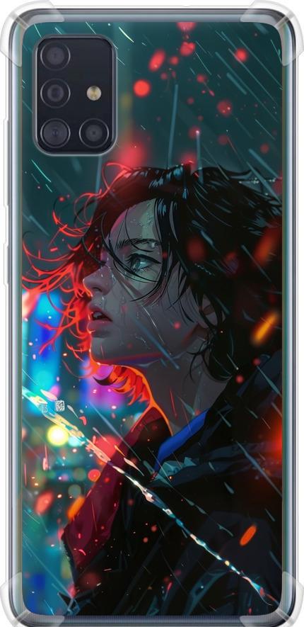 Чехол на Samsung Galaxy A51 2020 A515F Ночные огни (6096sp-1827-42517)
