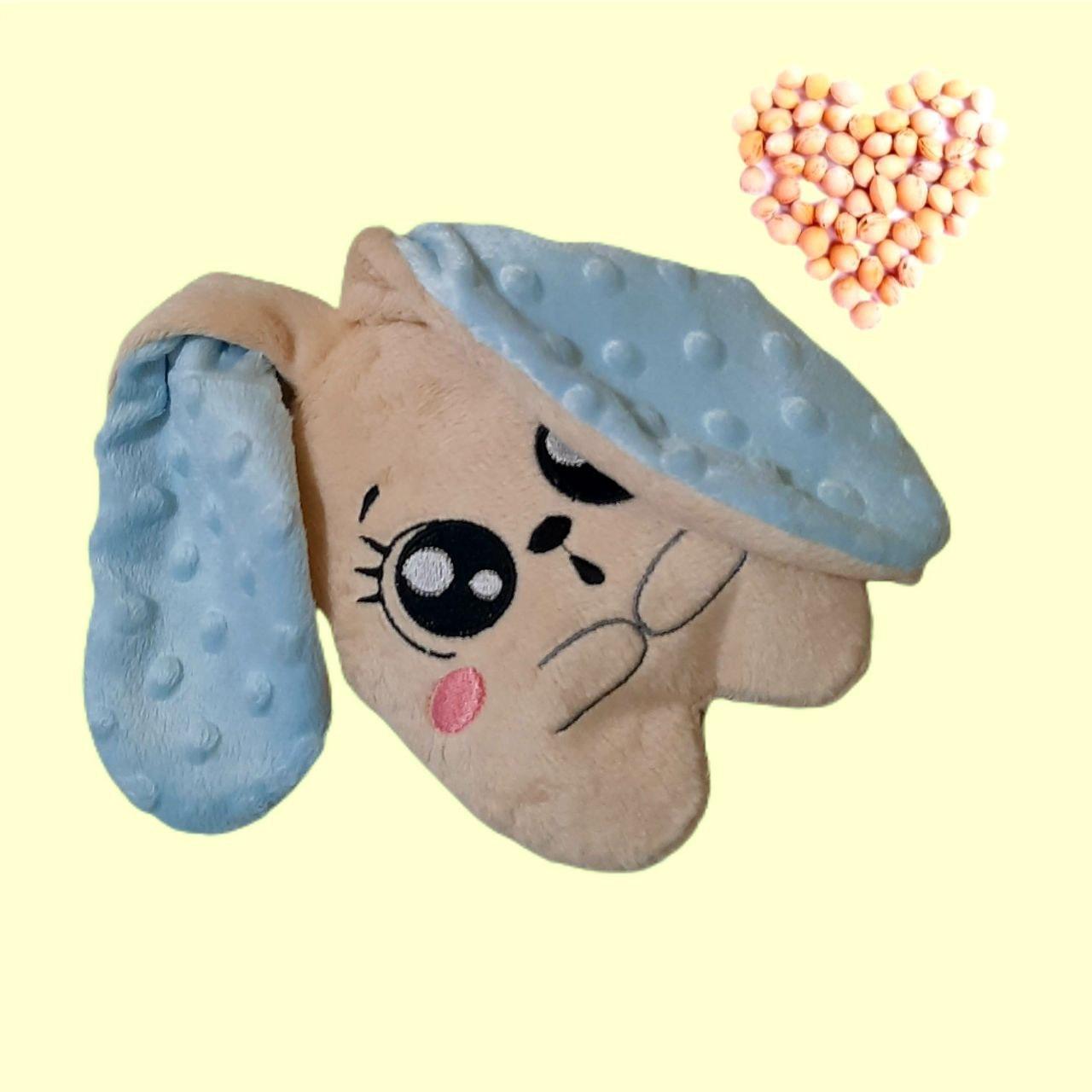 Іграшка-грілка Зайчик для новонародженних Бежевий (1766932721)