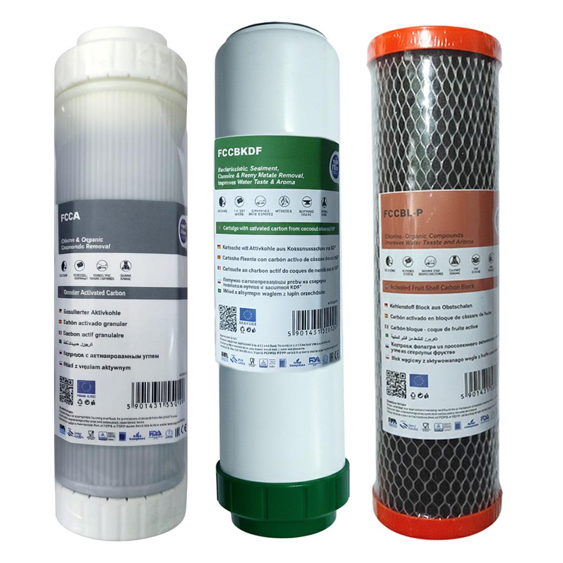 Набор картриджей Aquafilter очистка/защита от бактерий (31494521)