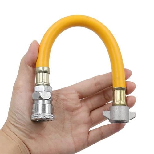 Шланг для накачки колес M16 с баранком быстросъемный гибкий 30 см (823-7d508) - фото 3 Шланг для накачки колес M16 с баранком быстросъемный гибкий 30 см (823-7d508) - фото 3