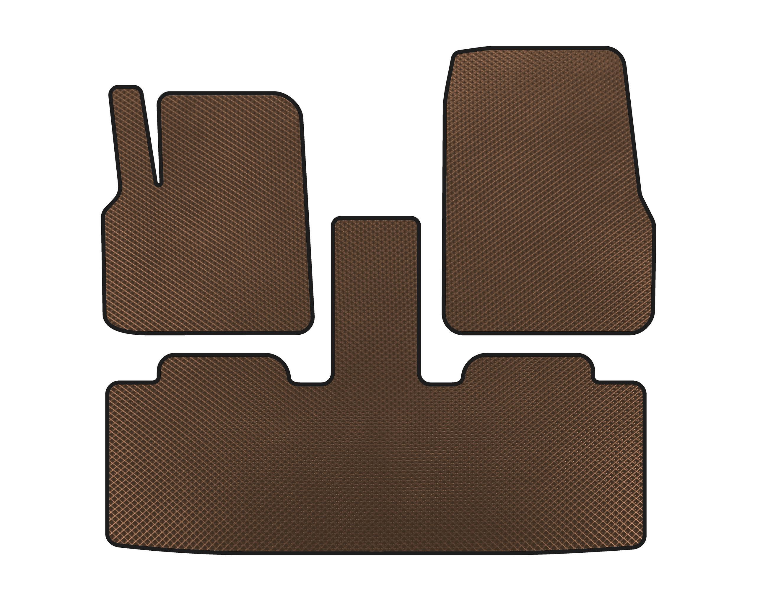 Коврики EVA Digital Designs для Renault Espace 2002-2014 гг. Коричневый (141940)