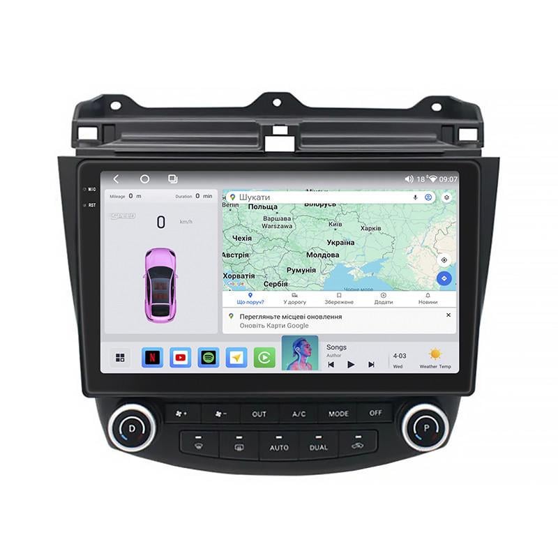 Автомагнітола штатна Lesko для Honda Accord VII 2002-2006 10" 4/64 QLED CarPlay 4G Wi-Fi GPS 360 Prime MOB Автомагнітола штатна Lesko для Honda Accord VII 2002-2006 10" 4/64 QLED CarPlay 4G Wi-Fi GPS 360 Prime MOB