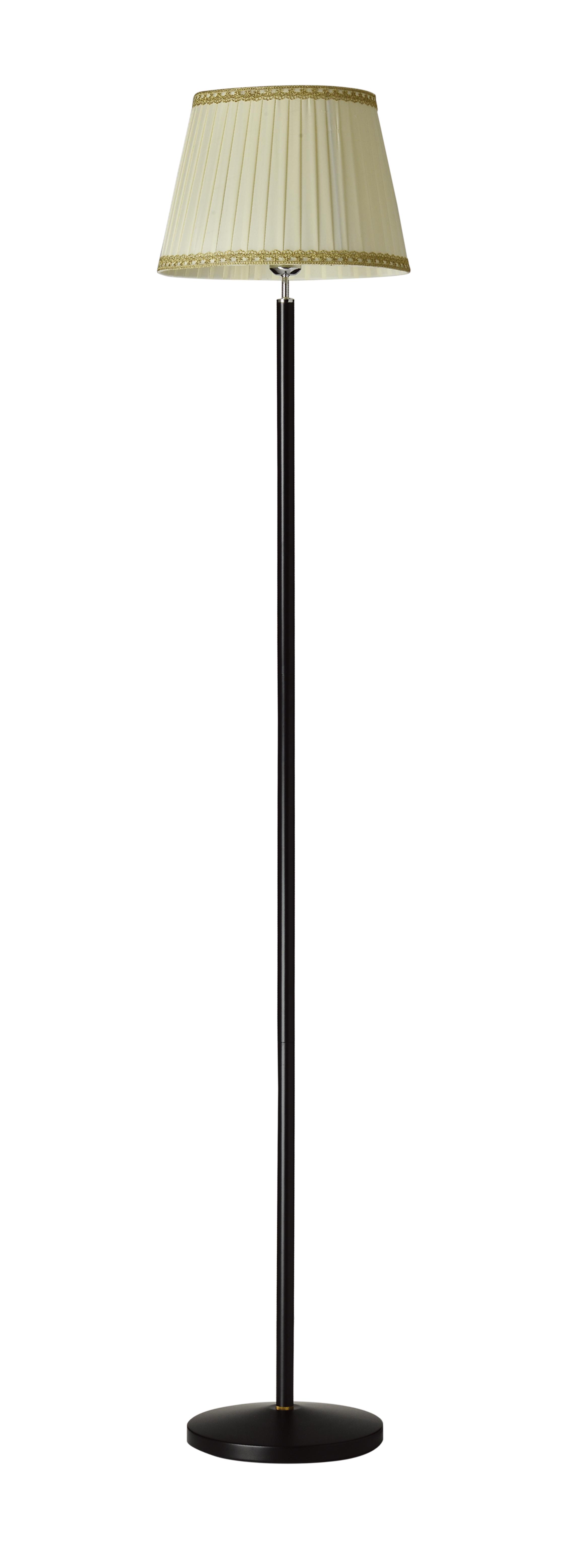 Торшер підлоговий Lumano DARIO E27 IP20 60W 147 см Чорний