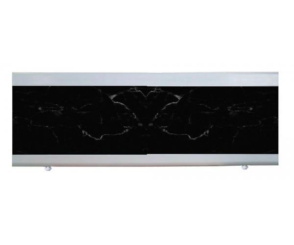 Панель для ванни The MIX I-screen Light Здоровань Чорний мармур 120 см