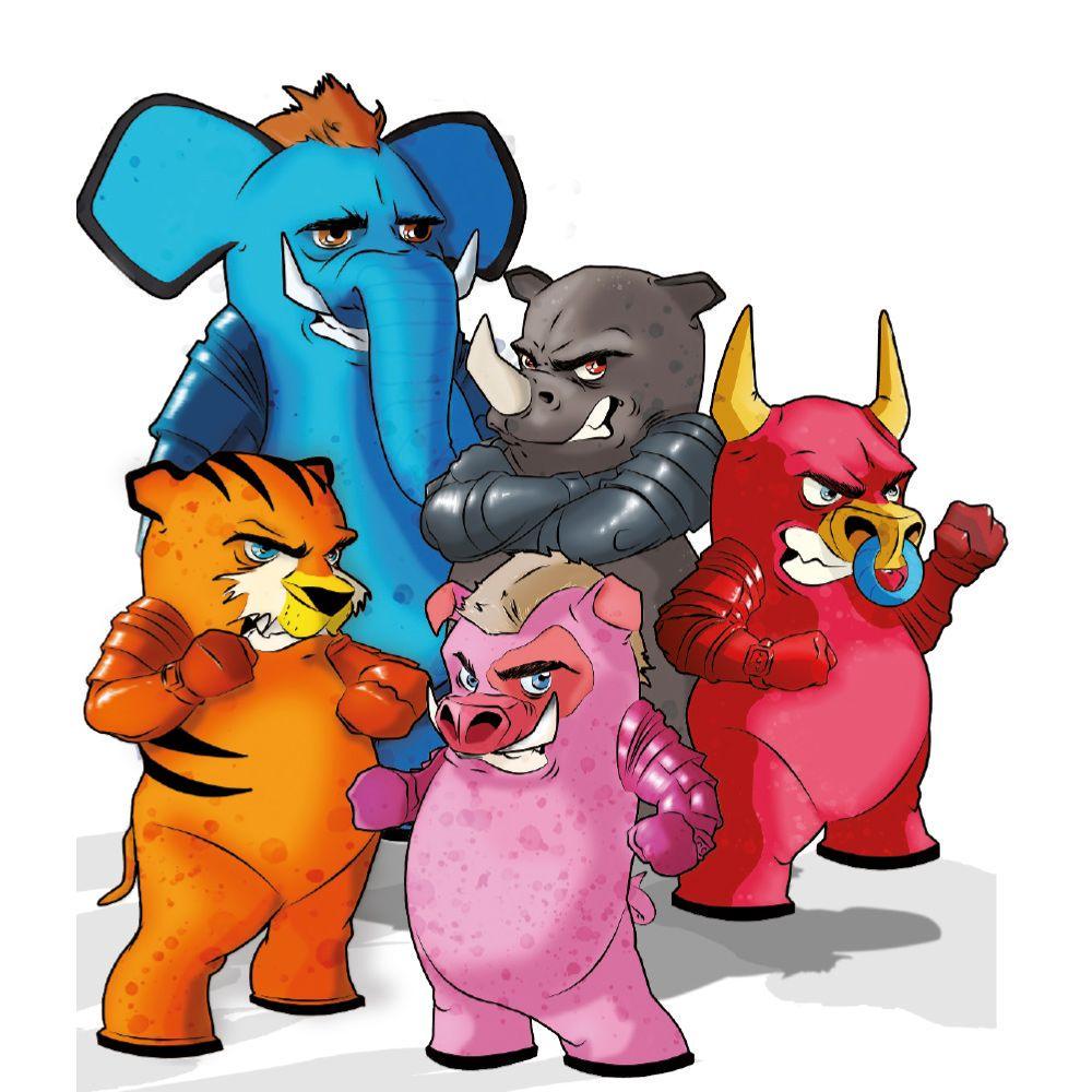 Игрушка для собак Croci Warriors Phant с пищалкой 18x12x12 см (1684412095) - фото 5 Игрушка для собак Croci Warriors Phant с пищалкой 18x12x12 см (1684412095) - фото 5