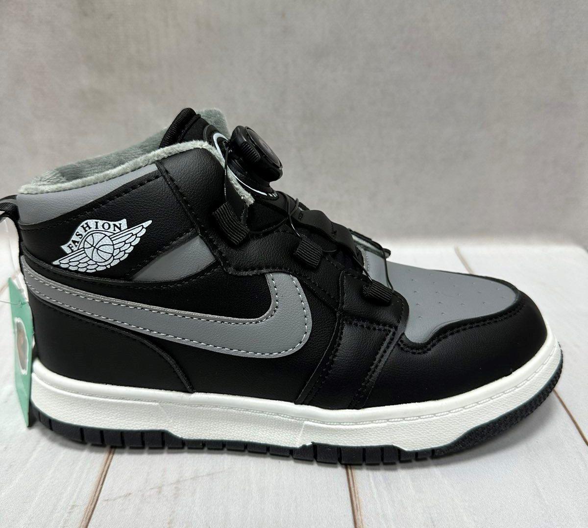 Кроссовки детские высокие Paliament для мальчика р. 41 25 см Серый (12630753)