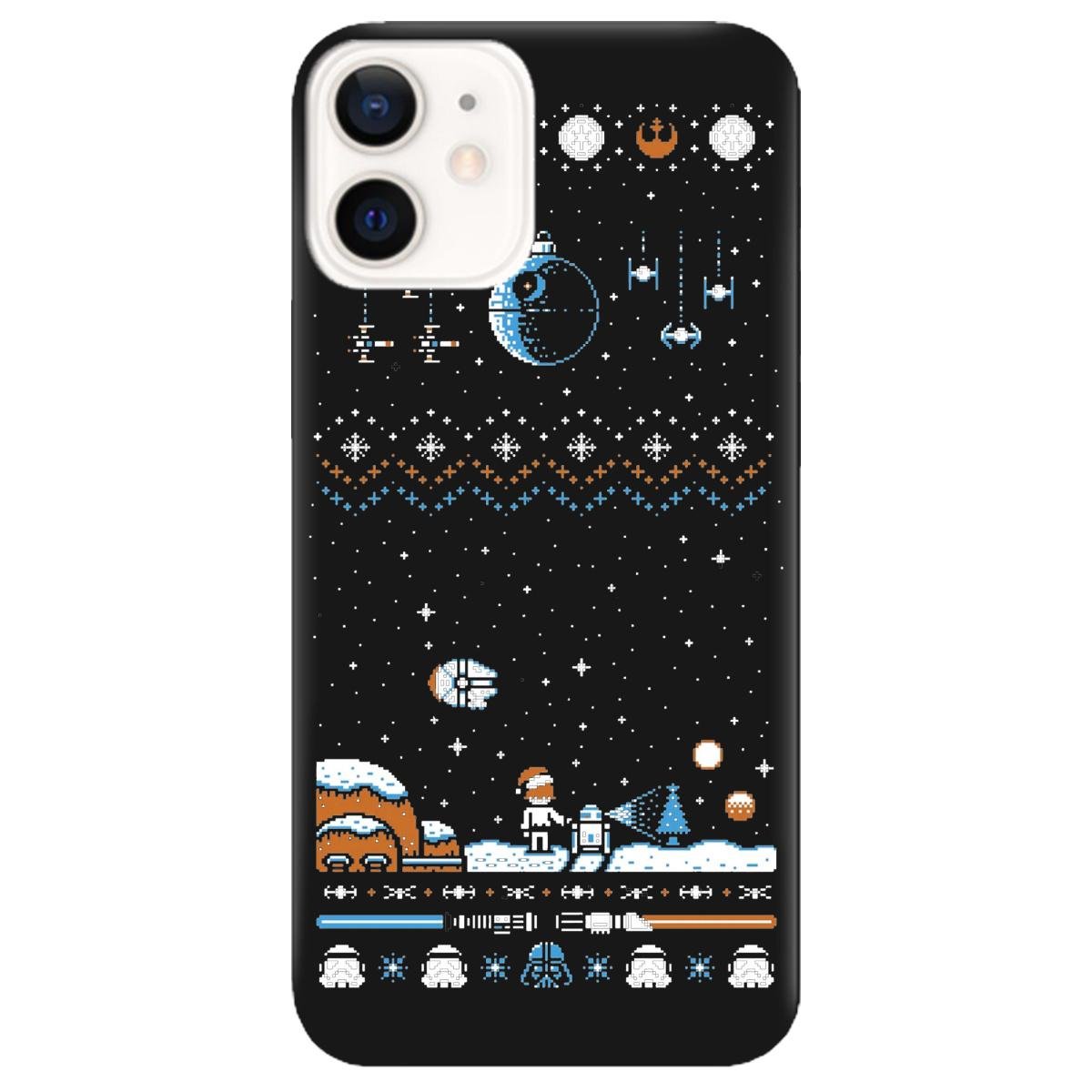 Силиконовый чехол Zorrov для Apple iPhone 12 Mini - Star wars (14050050214088452)